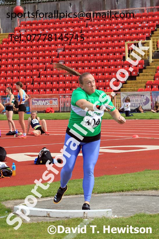 Shot Putt, 2024 Gateshead Tartan Games.  Photo: David T. Hewitson/Sports for All Pics